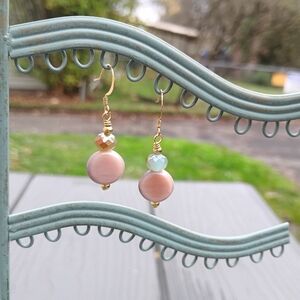 Czech Glass Beaded Earrings